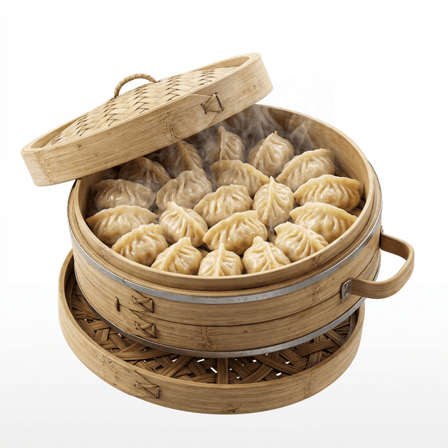 Steamed dumplings